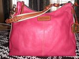 /></a></p> <p>I wasn't really sure if the 1975 Continental wallet would match anything I already had in my handbag wardrobe...but to my surprise the gold lettering coordinates very well w/ my Logo Lock Hobo in Natural...</p> <p><a href=
